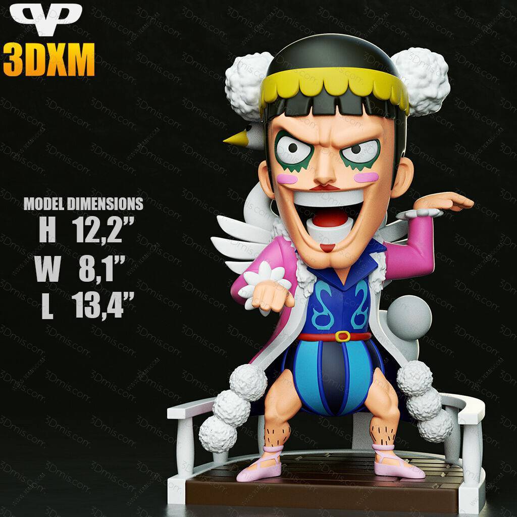 Chibi STL 海贼王 冯·克雷