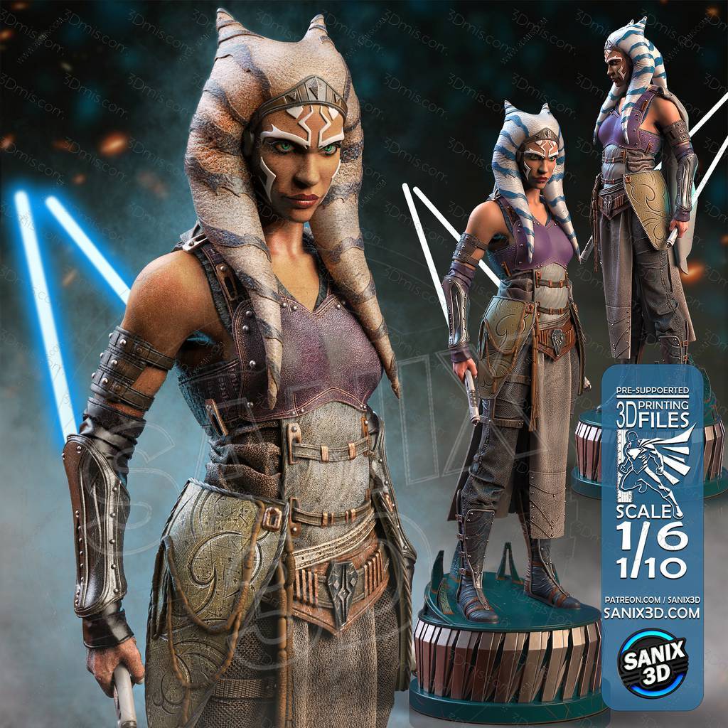 Sanix3d 星球大战 阿索卡