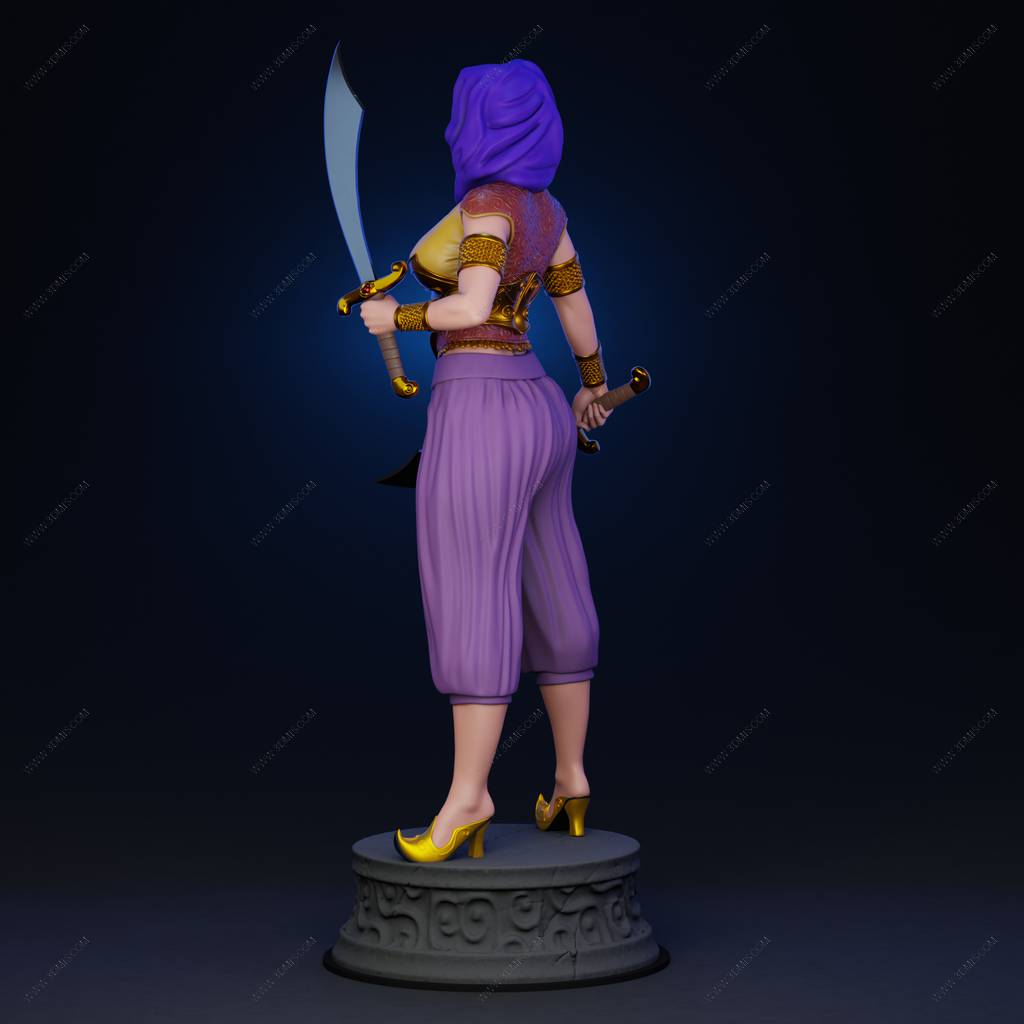 P站图纸印象馆 BrunoArt3D DC漫画 塔利亚·艾尔·古尔 BrunoArt3D DC漫画 塔利亚·艾尔·古尔