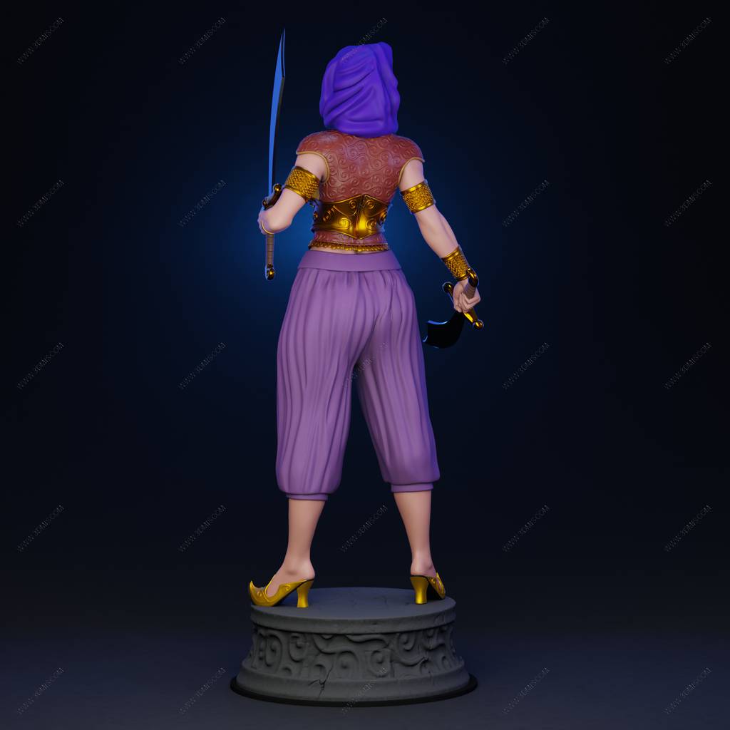 P站图纸印象馆 BrunoArt3D DC漫画 塔利亚·艾尔·古尔 BrunoArt3D DC漫画 塔利亚·艾尔·古尔