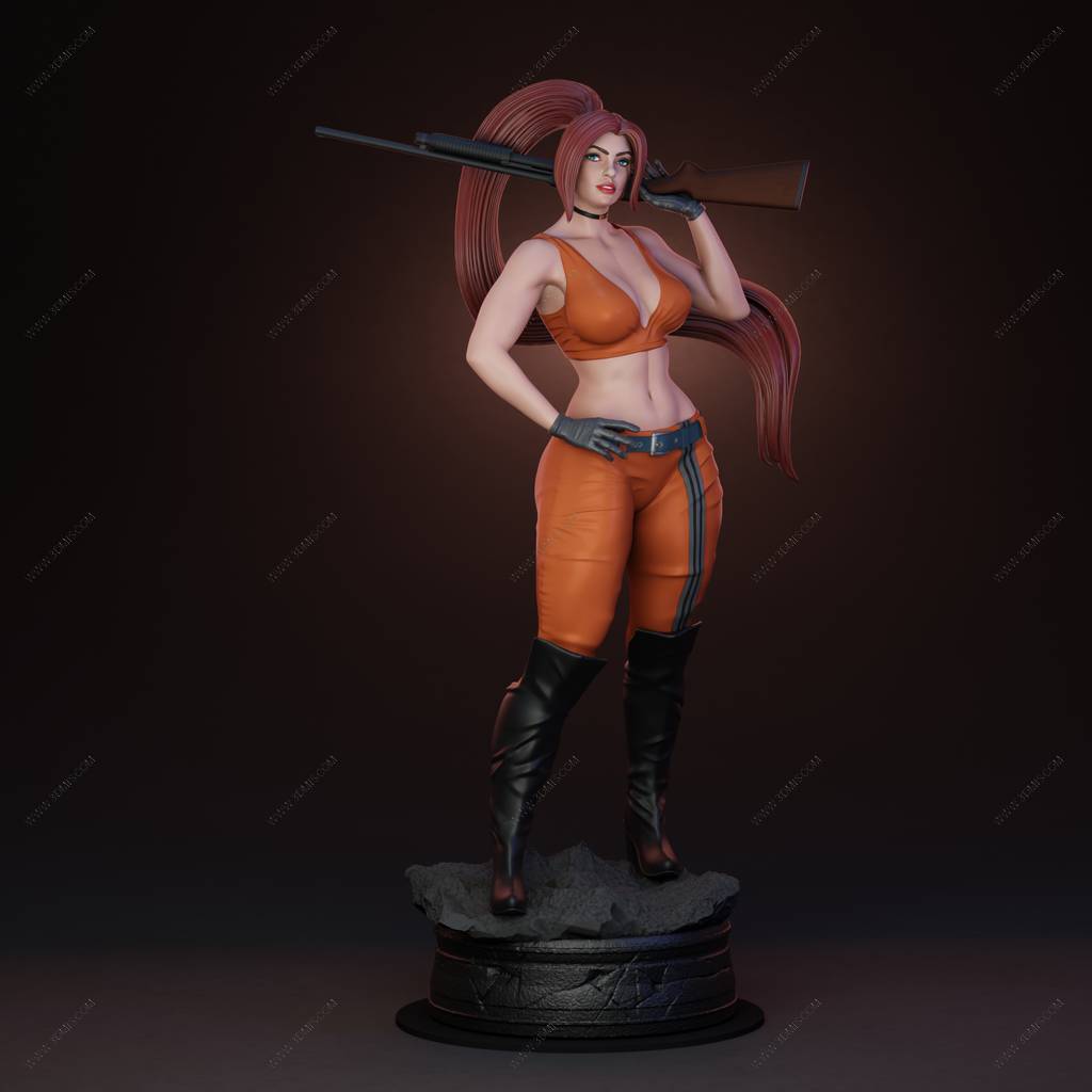 P站图纸印象馆 BrunoArt3D 漫威 艾尔莎·血石 BrunoArt3D 漫威 艾尔莎·血石