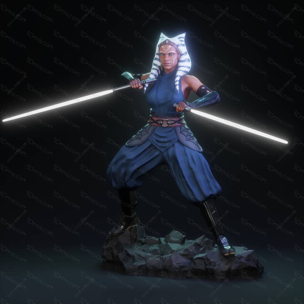 BrunoArt3D 星球大战 阿索卡