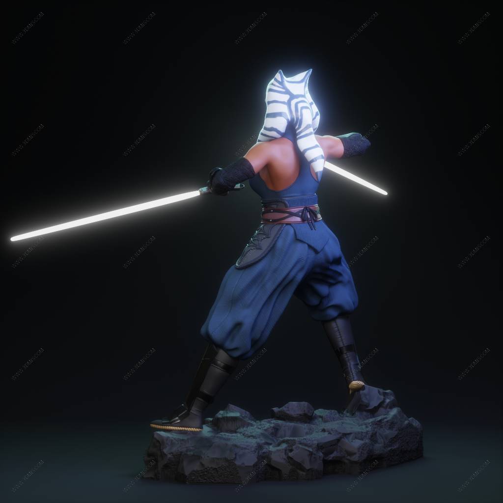 P站图纸印象馆 BrunoArt3D 星球大战 阿索卡 BrunoArt3D 星球大战 阿索卡