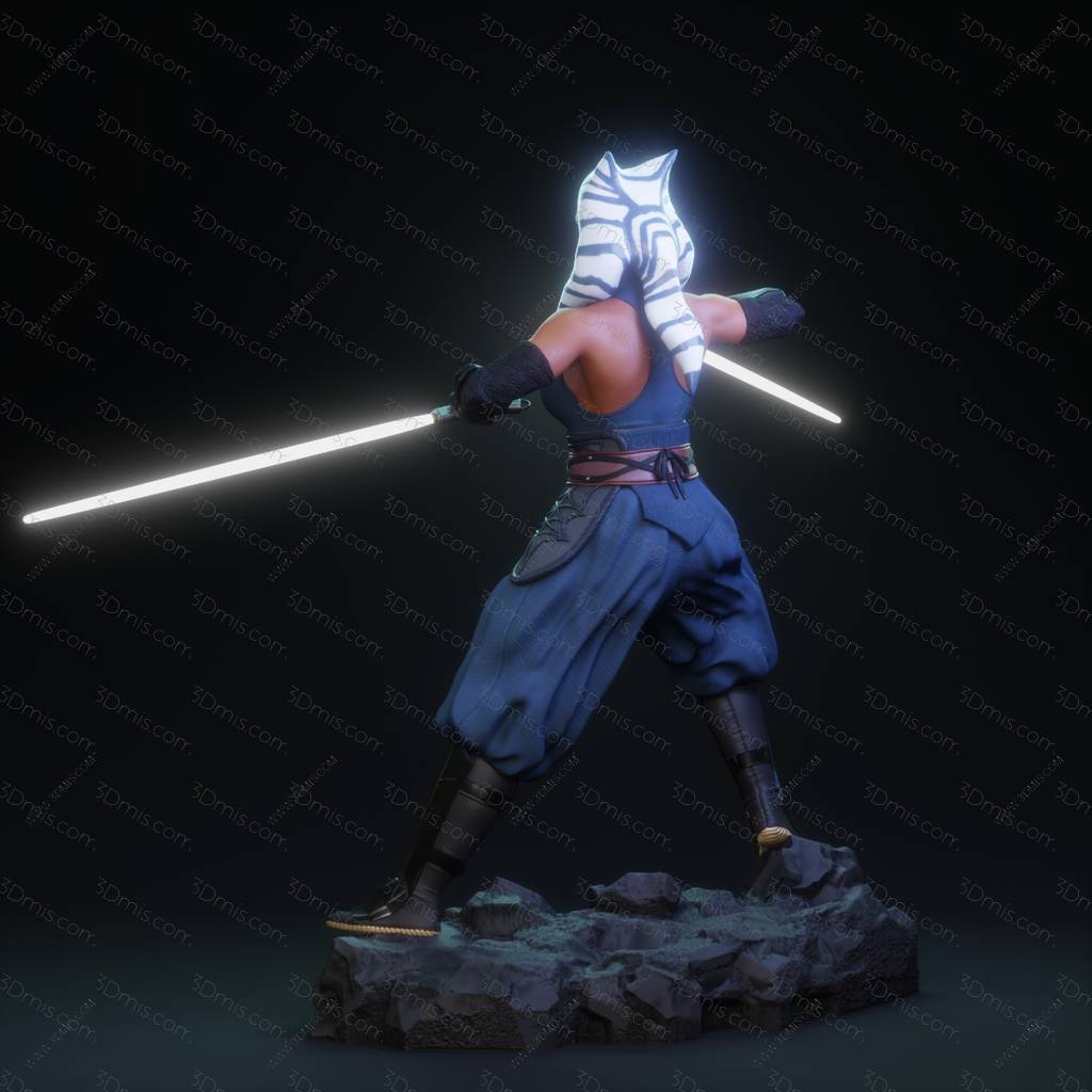BrunoArt3D 星球大战 阿索卡