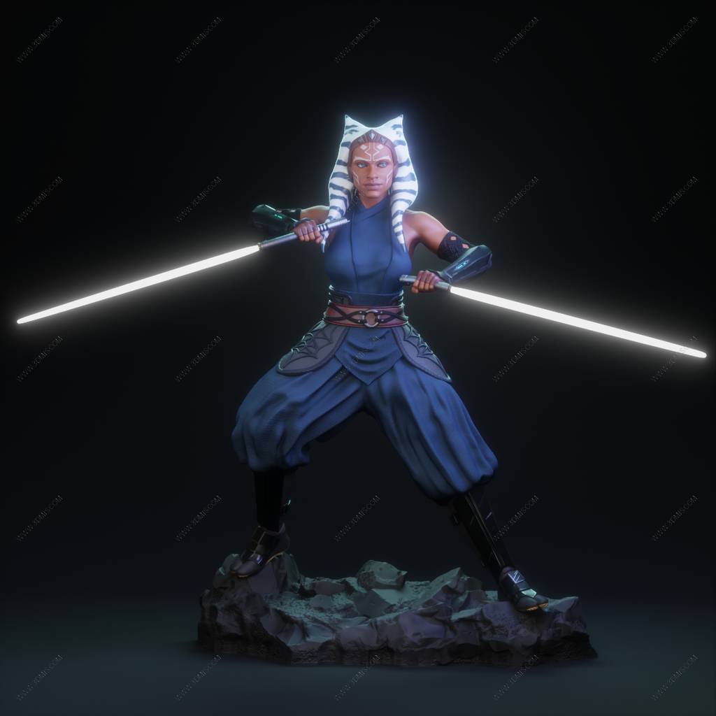 P站图纸印象馆 BrunoArt3D 星球大战 阿索卡 BrunoArt3D 星球大战 阿索卡