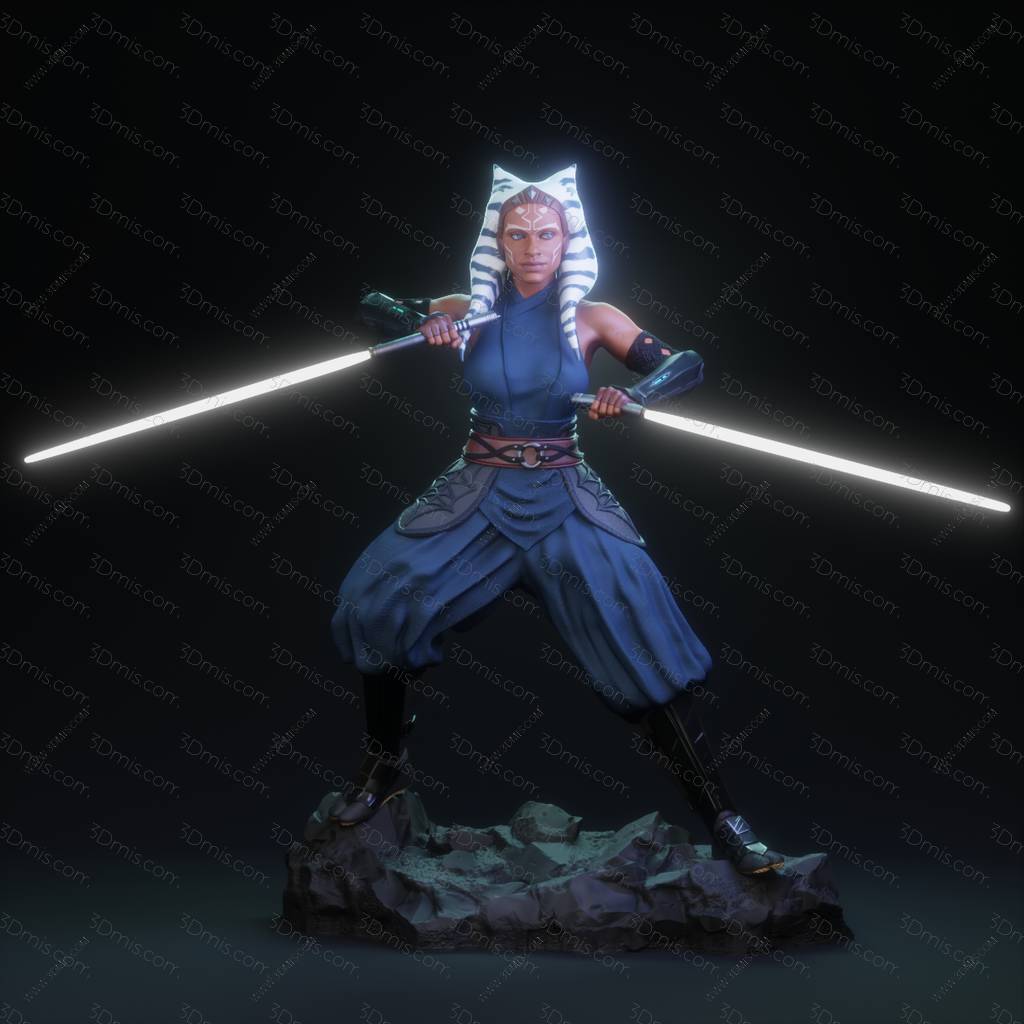 BrunoArt3D 星球大战 阿索卡