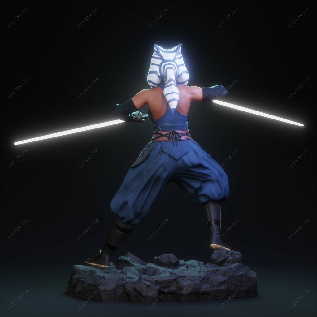 P站图纸印象馆 BrunoArt3D 星球大战 阿索卡 BrunoArt3D 星球大战 阿索卡