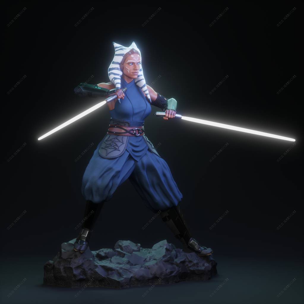 P站图纸印象馆 BrunoArt3D 星球大战 阿索卡 BrunoArt3D 星球大战 阿索卡