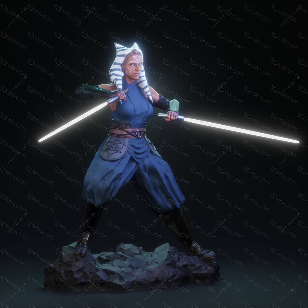 BrunoArt3D 星球大战 阿索卡