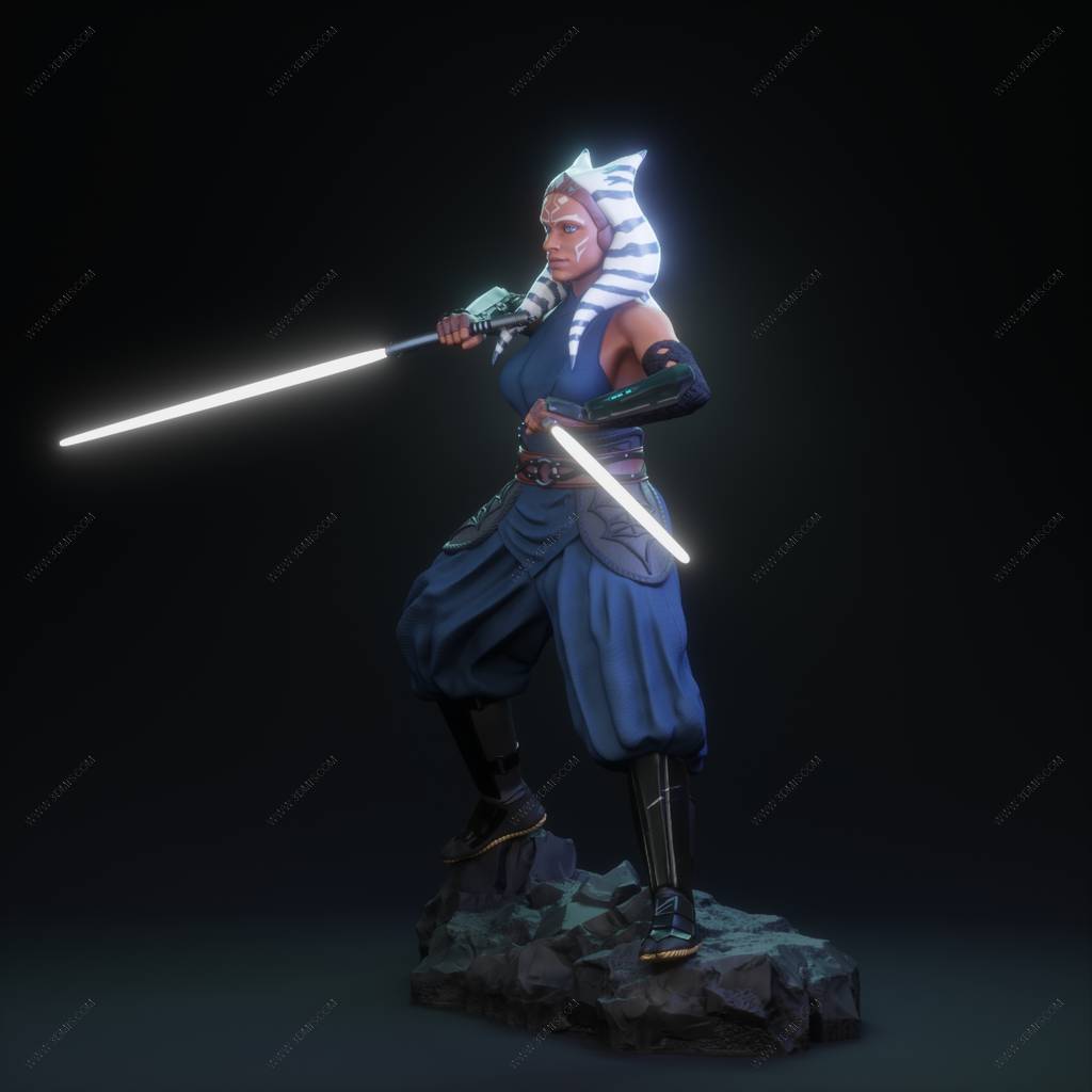 P站图纸印象馆 BrunoArt3D 星球大战 阿索卡 BrunoArt3D 星球大战 阿索卡