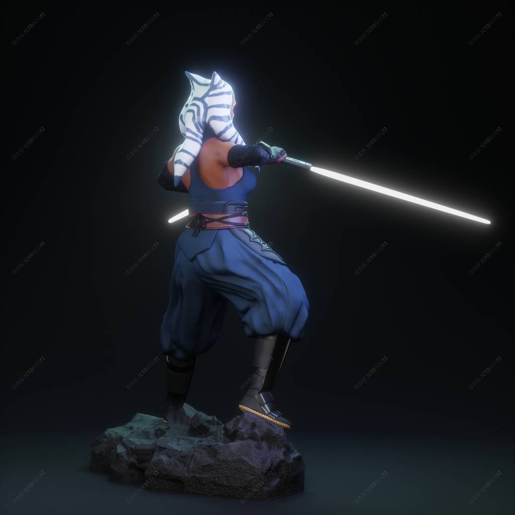 P站图纸印象馆 BrunoArt3D 星球大战 阿索卡 BrunoArt3D 星球大战 阿索卡