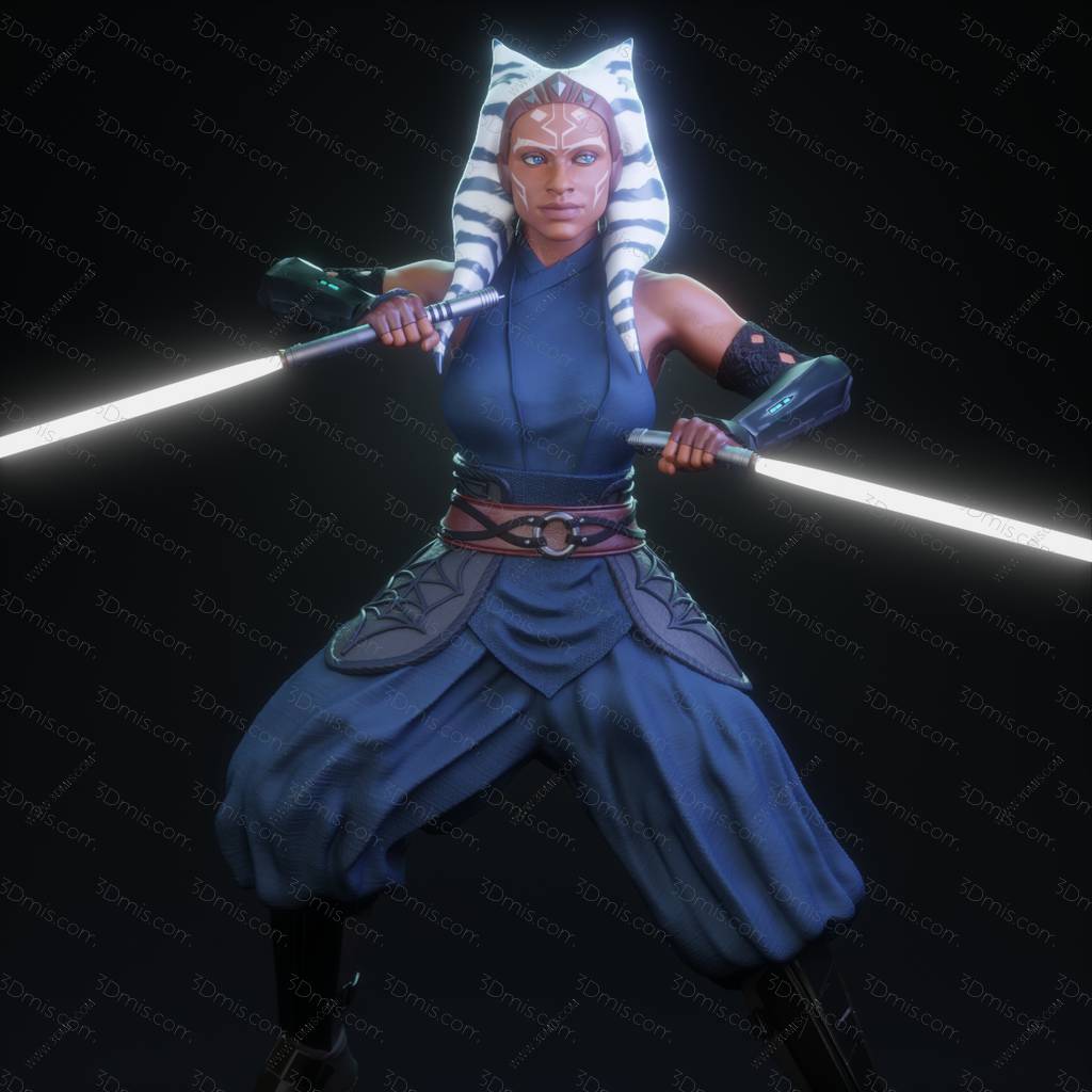 BrunoArt3D 星球大战 阿索卡