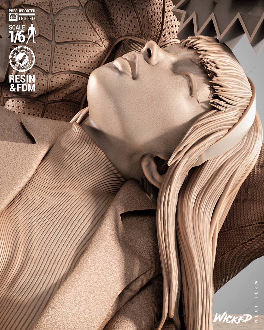 P站图纸印象馆 3DWicked 漫威 蜘蛛侠和格温·斯黛西 3DWicked 漫威 蜘蛛侠和格温·斯黛西