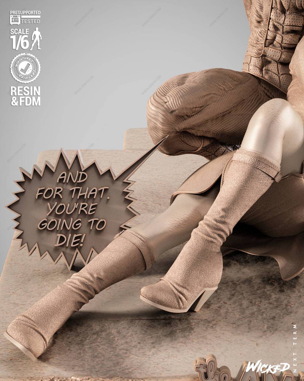 P站图纸印象馆 3DWicked 漫威 蜘蛛侠和格温·斯黛西 3DWicked 漫威 蜘蛛侠和格温·斯黛西