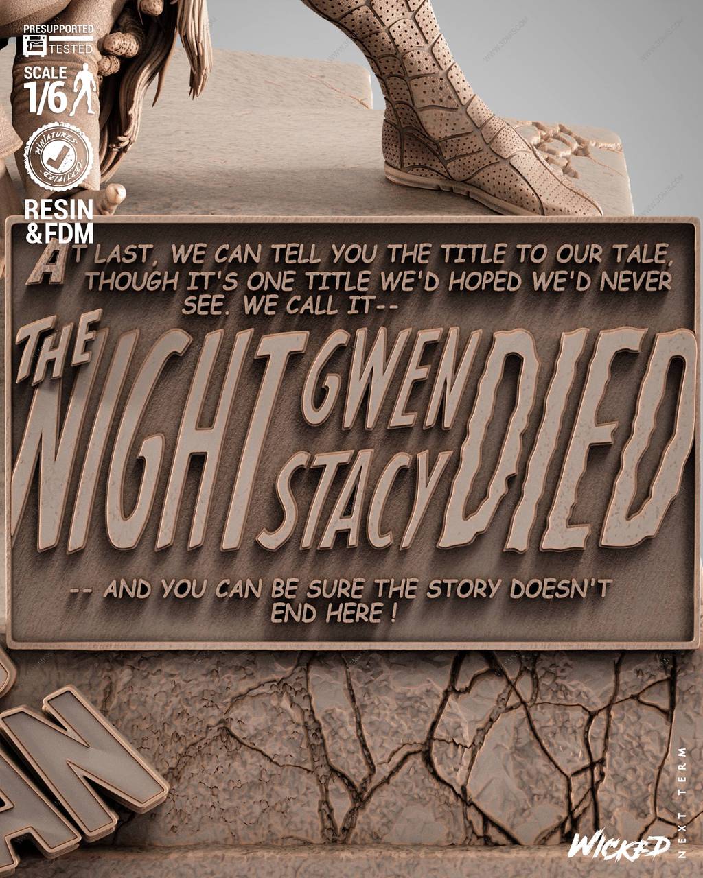 P站图纸印象馆 3DWicked 漫威 蜘蛛侠和格温·斯黛西 3DWicked 漫威 蜘蛛侠和格温·斯黛西