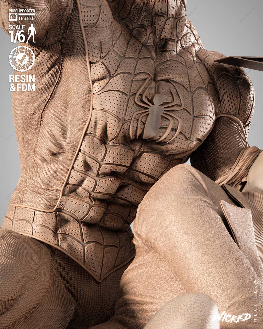 P站图纸印象馆 3DWicked 漫威 蜘蛛侠和格温·斯黛西 3DWicked 漫威 蜘蛛侠和格温·斯黛西