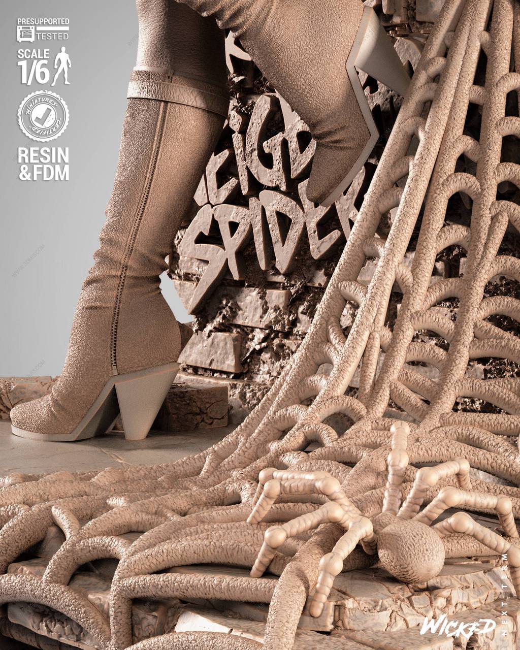 P站图纸印象馆 3DWicked 漫威 格温·斯黛西 3DWicked 漫威 格温·斯黛西