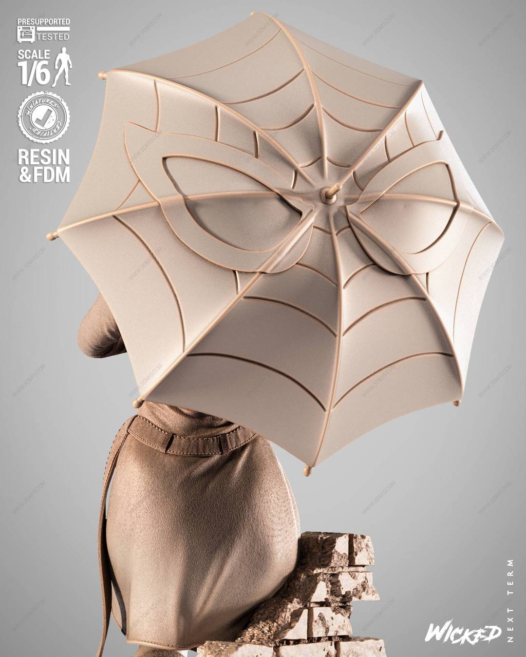 P站图纸印象馆 3DWicked 漫威 格温·斯黛西 3DWicked 漫威 格温·斯黛西