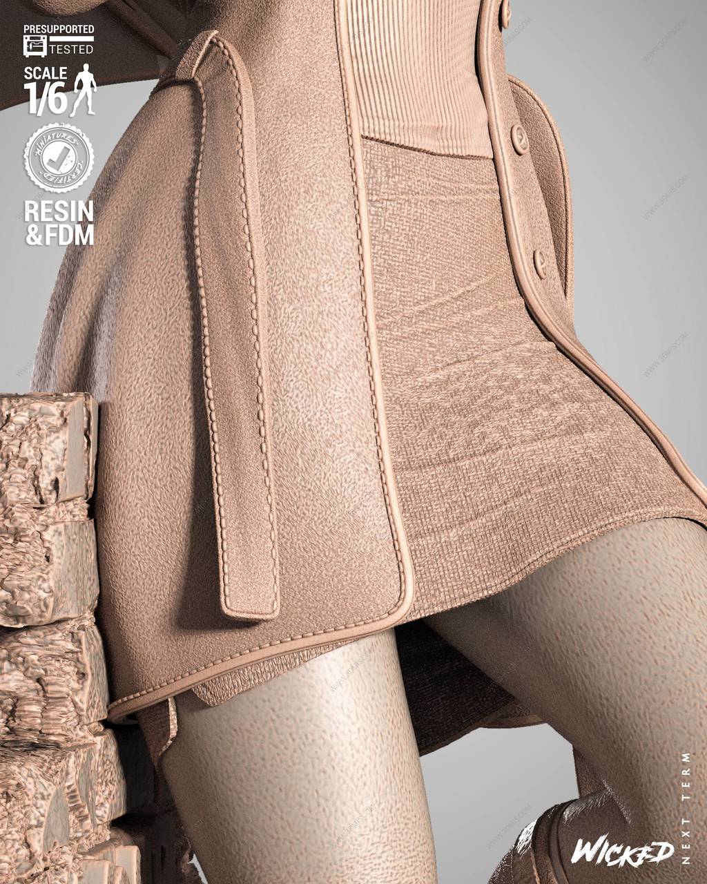 P站图纸印象馆 3DWicked 漫威 格温·斯黛西 3DWicked 漫威 格温·斯黛西