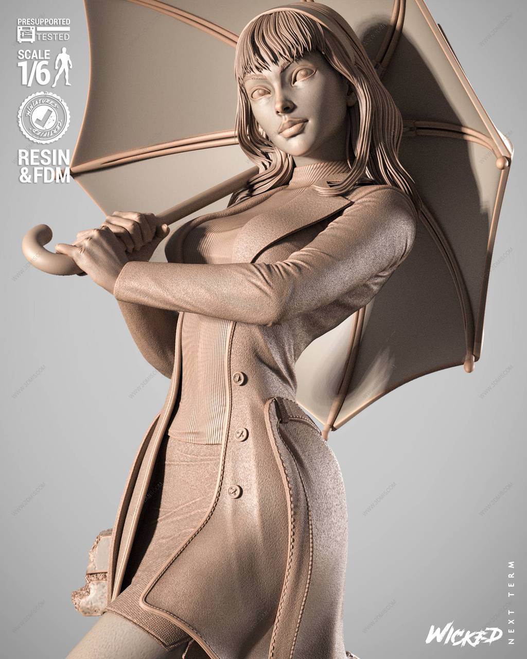 P站图纸印象馆 3DWicked 漫威 格温·斯黛西 3DWicked 漫威 格温·斯黛西
