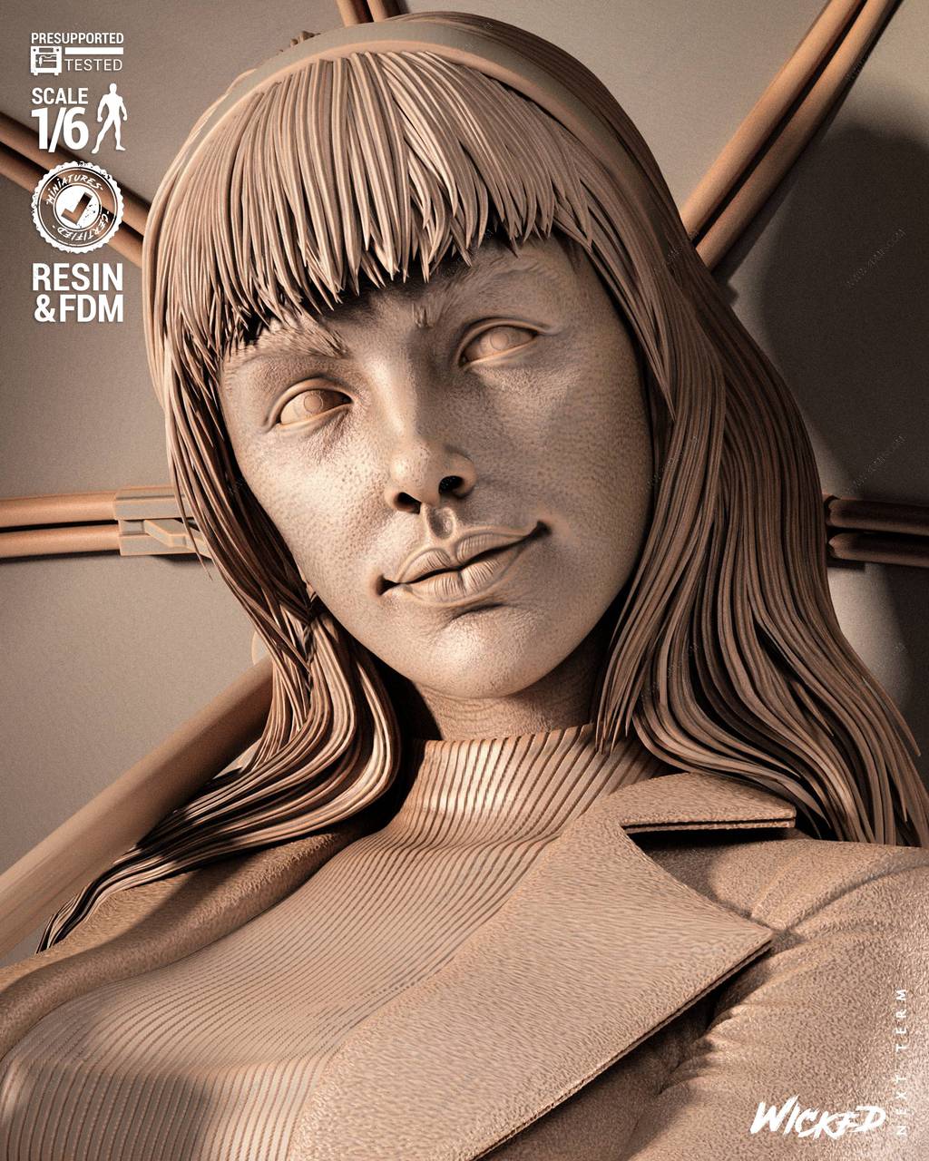 P站图纸印象馆 3DWicked 漫威 格温·斯黛西 3DWicked 漫威 格温·斯黛西