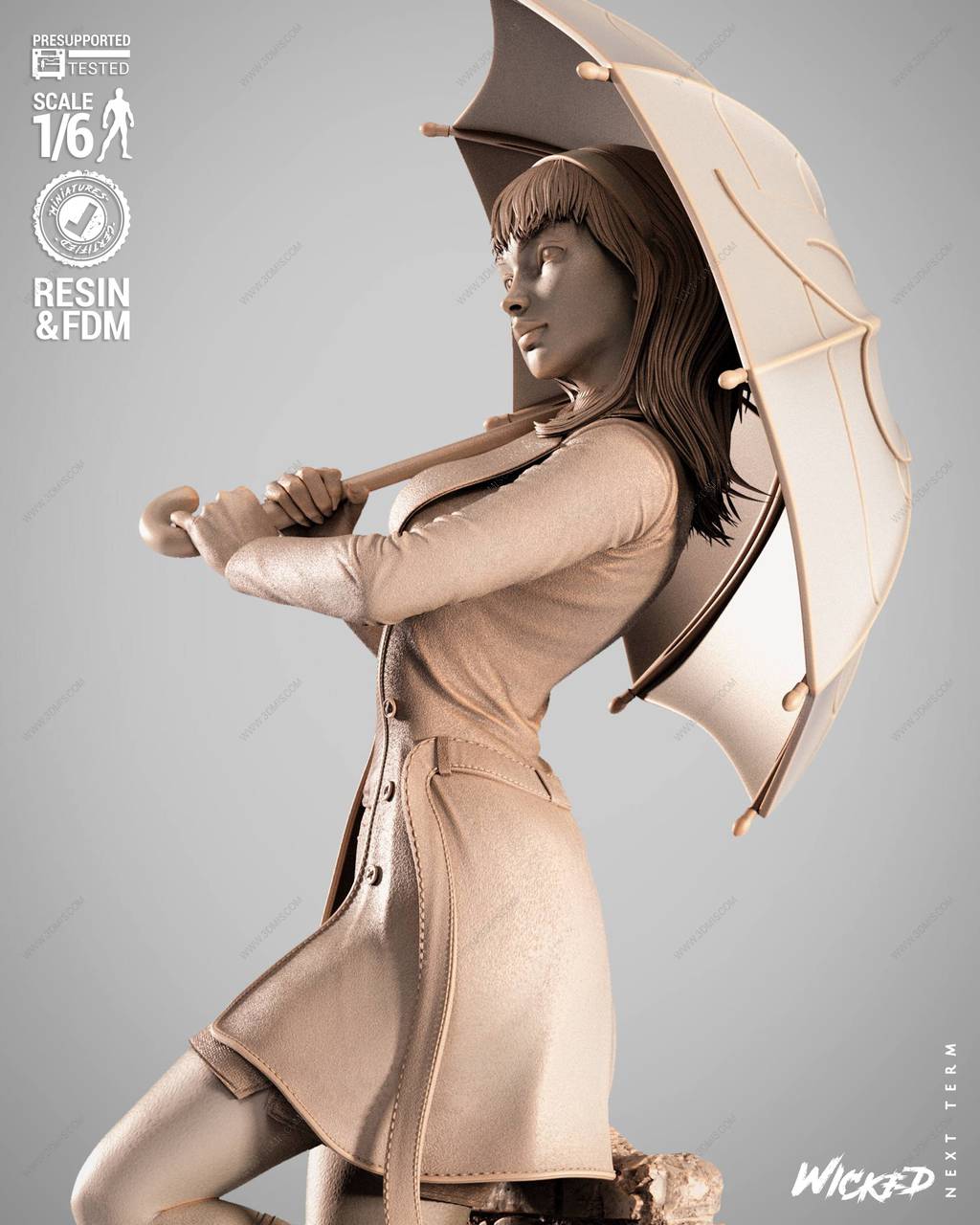P站图纸印象馆 3DWicked 漫威 格温·斯黛西 3DWicked 漫威 格温·斯黛西