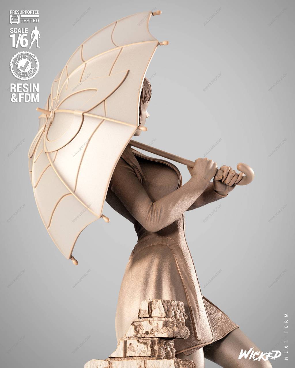 P站图纸印象馆 3DWicked 漫威 格温·斯黛西 3DWicked 漫威 格温·斯黛西