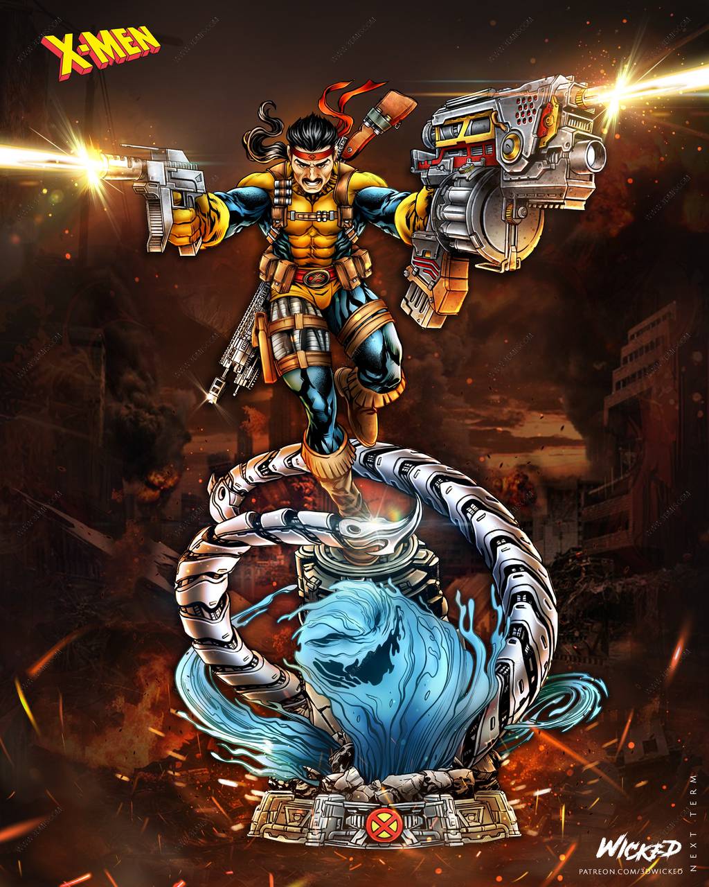 P站图纸印象馆 3DWicked 漫威 锻造者 3DWicked 漫威 锻造者