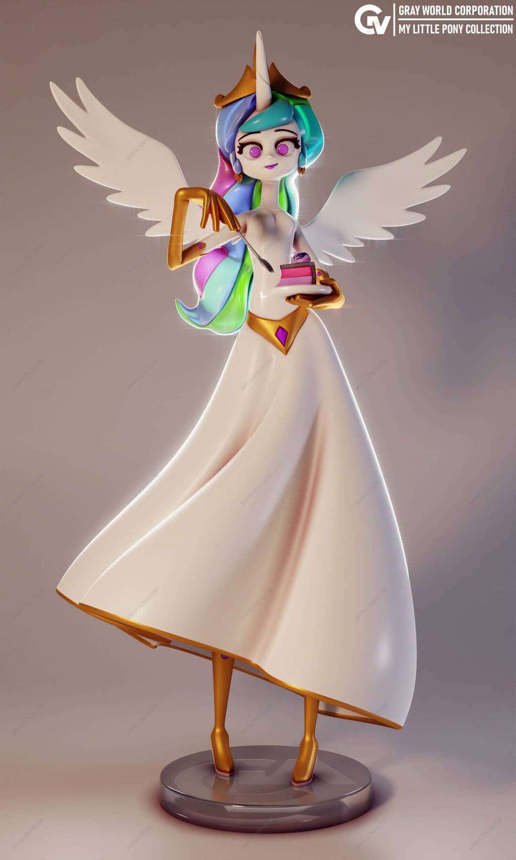 P站图纸印象馆 GrayWorld 小马宝莉 宇宙公主 GrayWorld 小马宝莉 宇宙公主