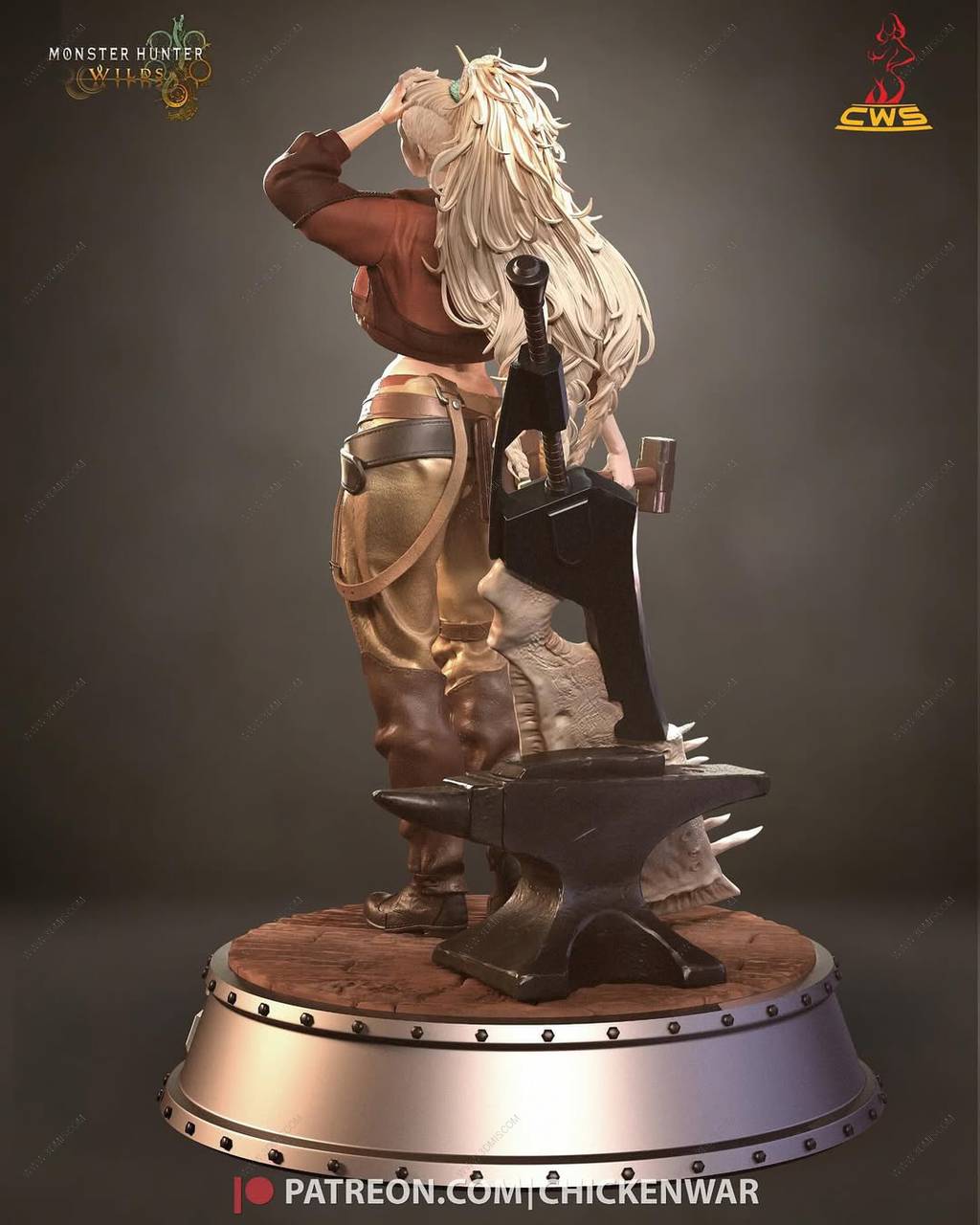 P站图纸印象馆 CW Studio 怪物猎人 杰玛 CW Studio 怪物猎人 杰玛