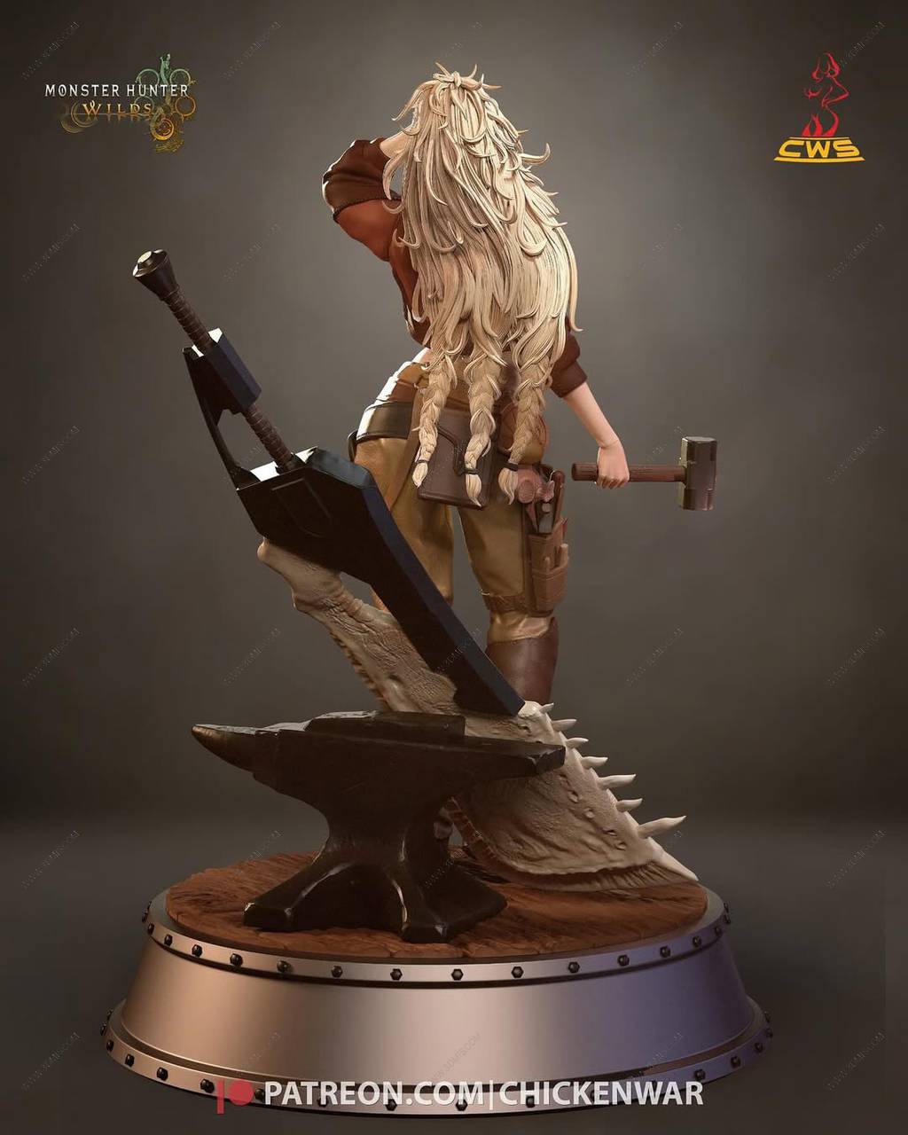 P站图纸印象馆 CW Studio 怪物猎人 杰玛 CW Studio 怪物猎人 杰玛