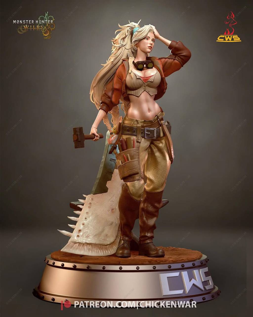 P站图纸印象馆 CW Studio 怪物猎人 杰玛 CW Studio 怪物猎人 杰玛