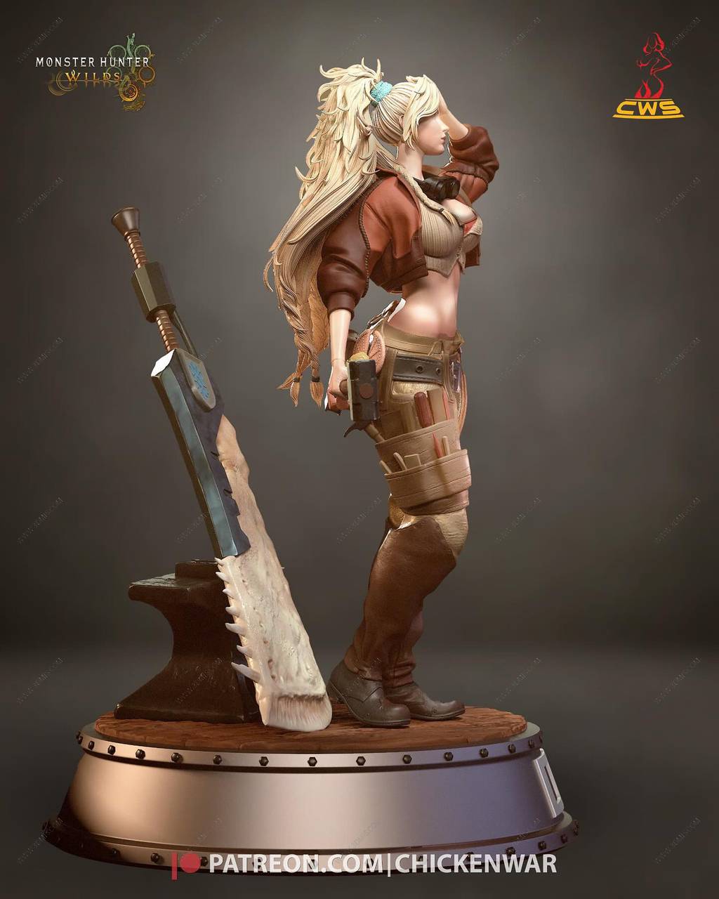 P站图纸印象馆 CW Studio 怪物猎人 杰玛 CW Studio 怪物猎人 杰玛