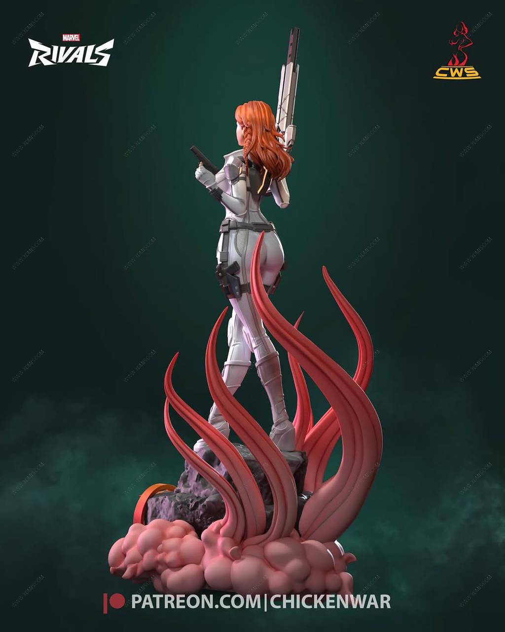 P站图纸印象馆 CW Studio 漫威 黑寡妇 CW Studio 漫威 黑寡妇