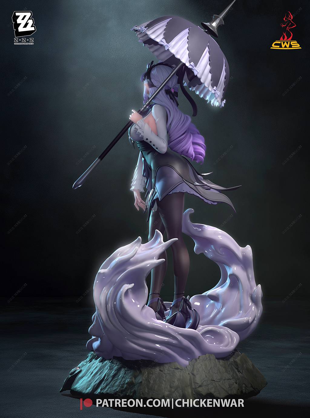 P站图纸印象馆 CW Studio 绝区零 薇薇安·班希 CW Studio 绝区零 薇薇安·班希