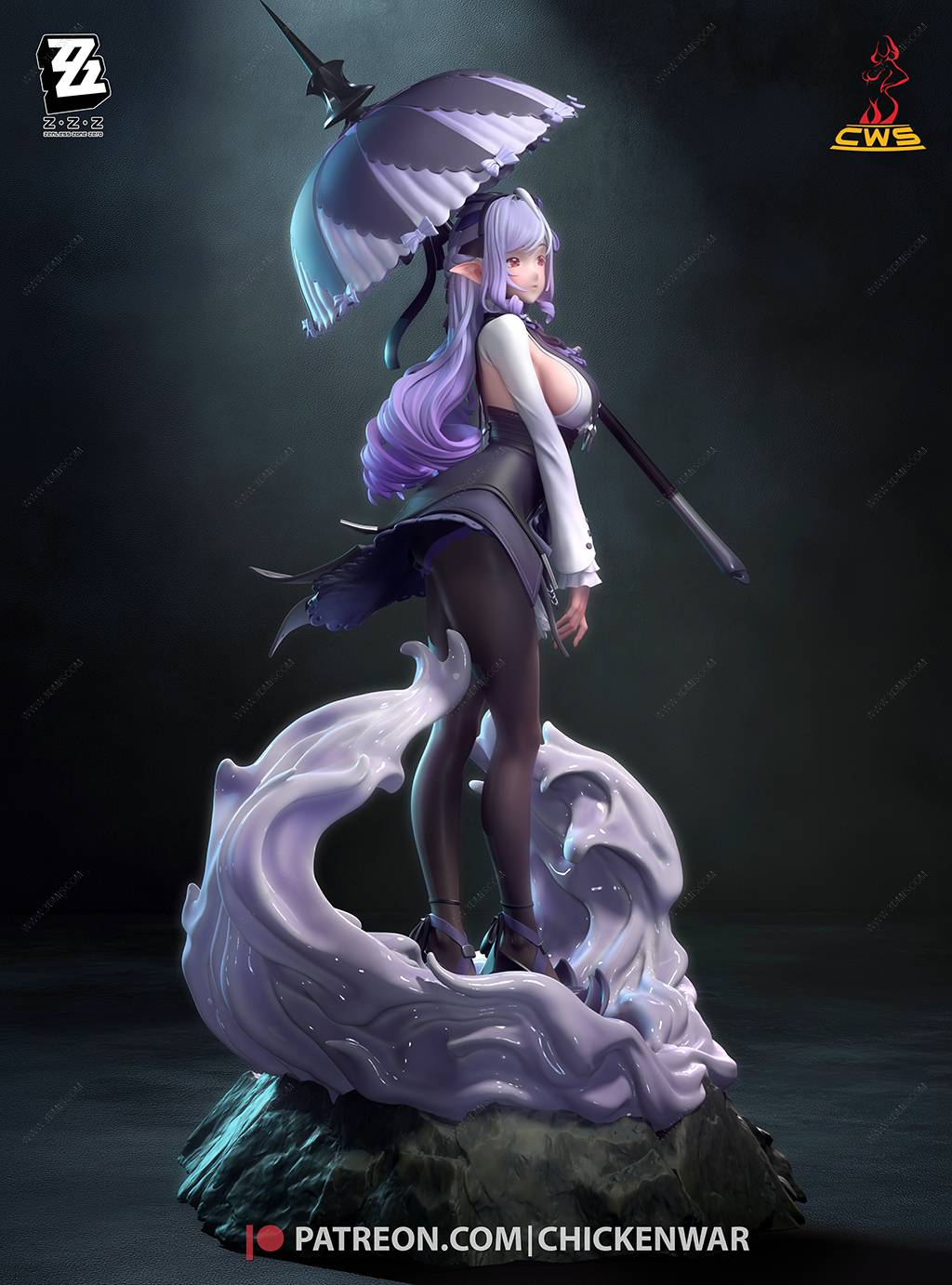 P站图纸印象馆 CW Studio 绝区零 薇薇安·班希 CW Studio 绝区零 薇薇安·班希