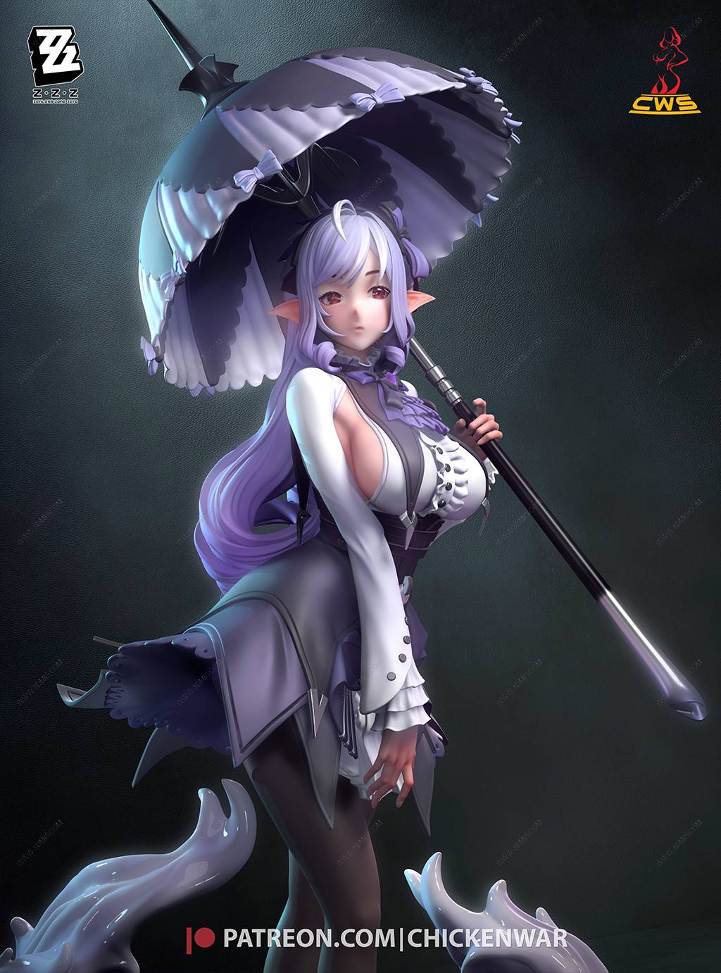 P站图纸印象馆 CW Studio 绝区零 薇薇安·班希 CW Studio 绝区零 薇薇安·班希