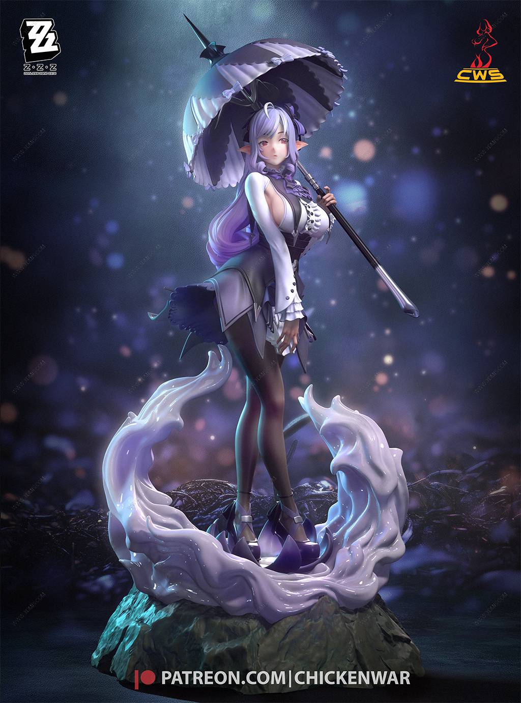 P站图纸印象馆 CW Studio 绝区零 薇薇安·班希 CW Studio 绝区零 薇薇安·班希