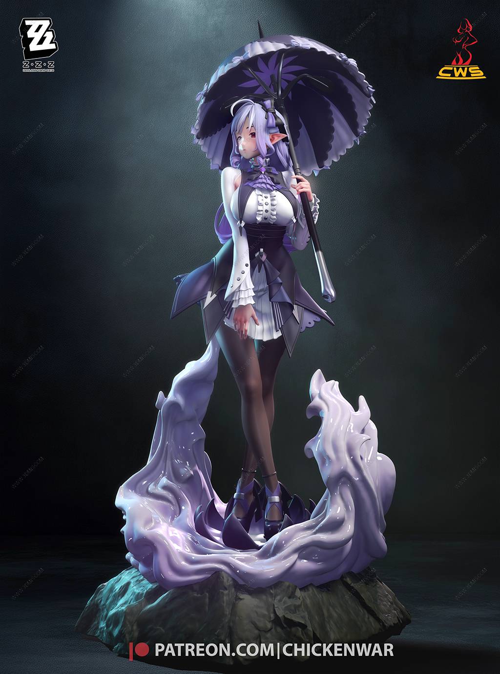 P站图纸印象馆 CW Studio 绝区零 薇薇安·班希 CW Studio 绝区零 薇薇安·班希