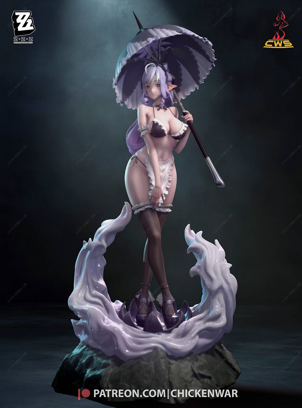 P站图纸印象馆 CW Studio 绝区零 薇薇安·班希 CW Studio 绝区零 薇薇安·班希