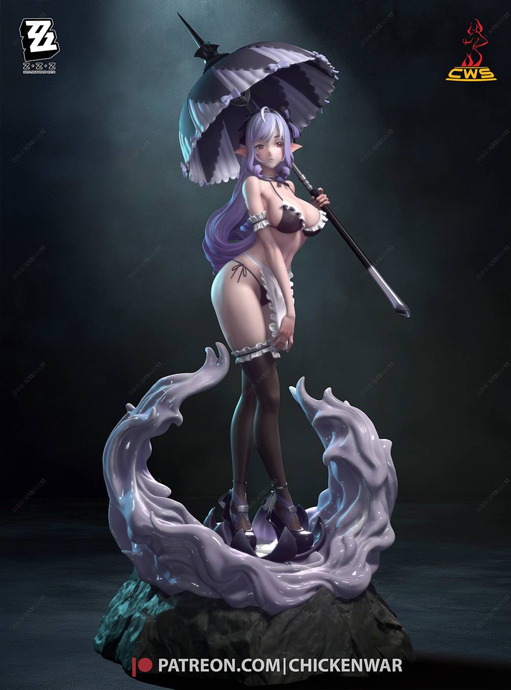 P站图纸印象馆 CW Studio 绝区零 薇薇安·班希 CW Studio 绝区零 薇薇安·班希