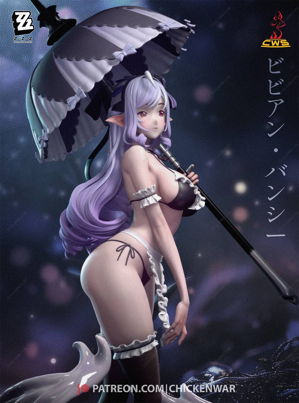 P站图纸印象馆 CW Studio 绝区零 薇薇安·班希 CW Studio 绝区零 薇薇安·班希