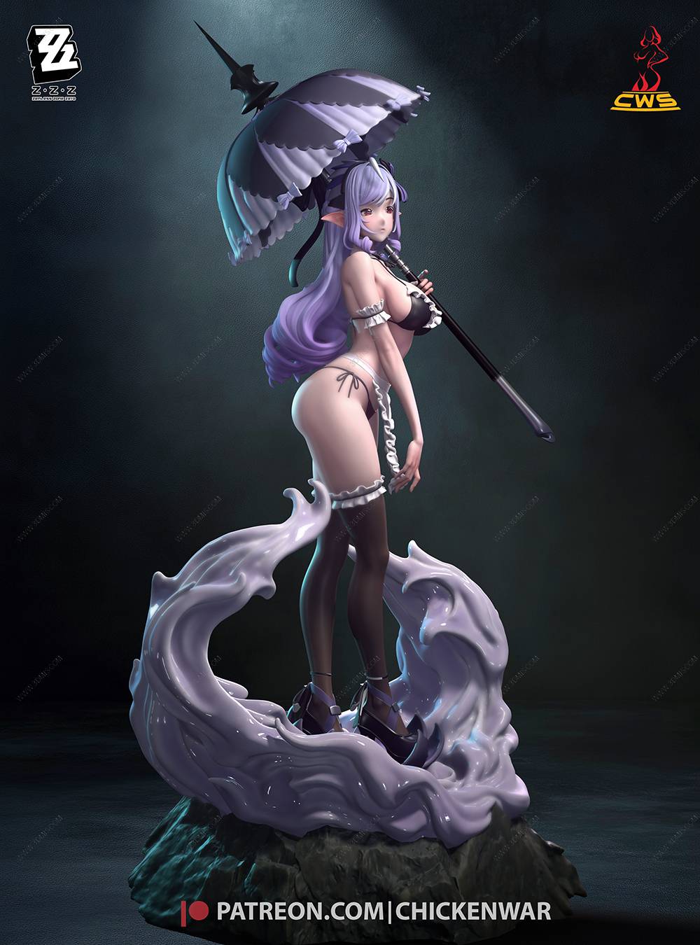 P站图纸印象馆 CW Studio 绝区零 薇薇安·班希 CW Studio 绝区零 薇薇安·班希