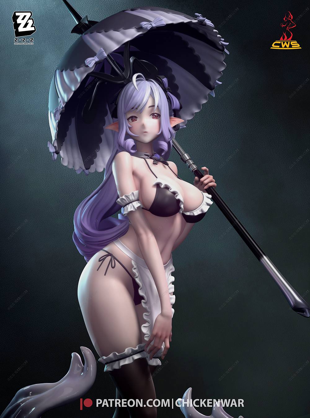 P站图纸印象馆 CW Studio 绝区零 薇薇安·班希 CW Studio 绝区零 薇薇安·班希