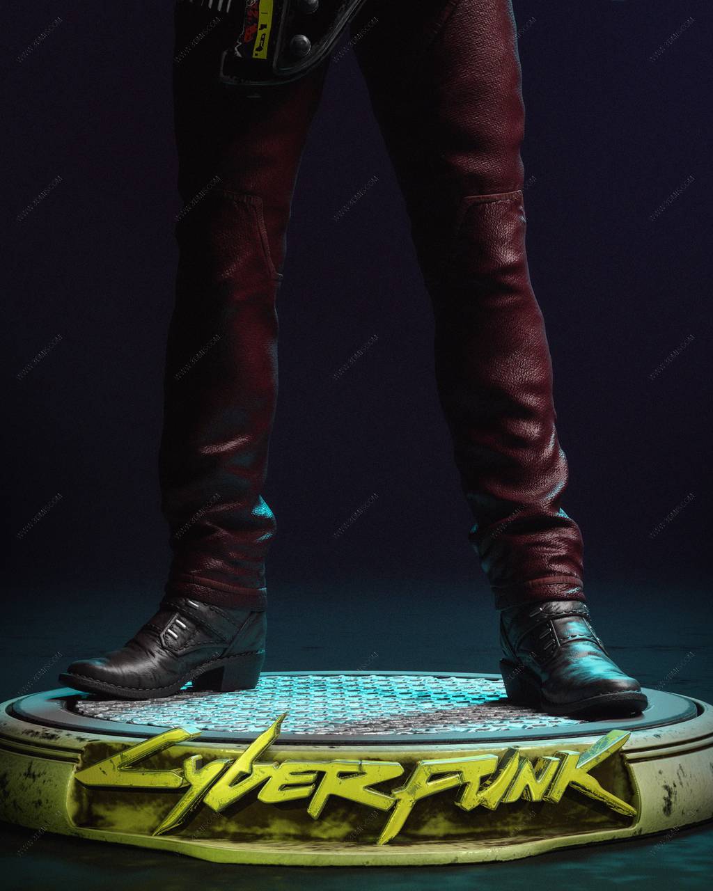 P站图纸印象馆 CA3D 赛博朋克 强尼·银手 CA3D 赛博朋克 强尼·银手