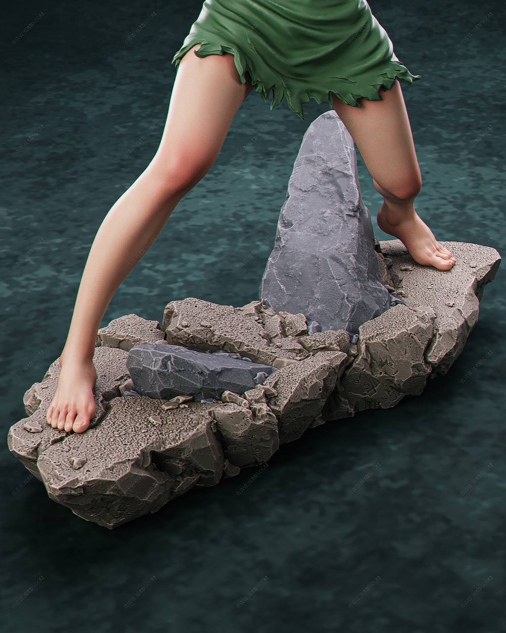 P站图纸印象馆 CA3D 死神 妮莉艾露·杜·欧德修凡克 CA3D 死神 妮莉艾露·杜·欧德修凡克