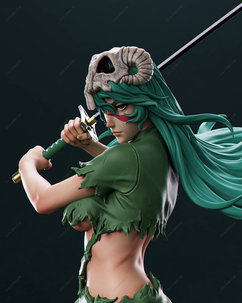 P站图纸印象馆 CA3D 死神 妮莉艾露·杜·欧德修凡克 CA3D 死神 妮莉艾露·杜·欧德修凡克