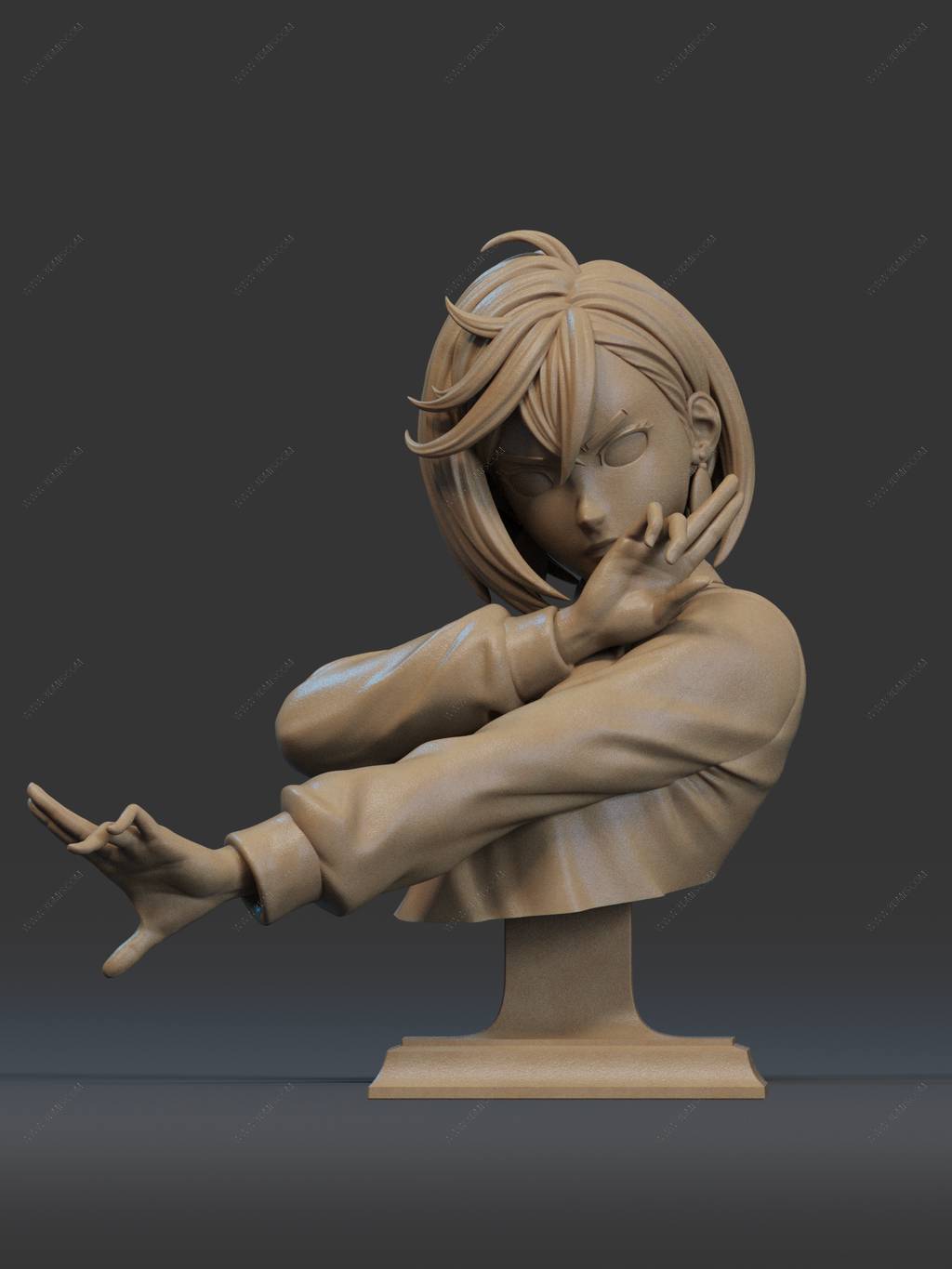 P站图纸印象馆 CA3D 2025年6月半身像合集 CA3D 2025年6月半身像合集