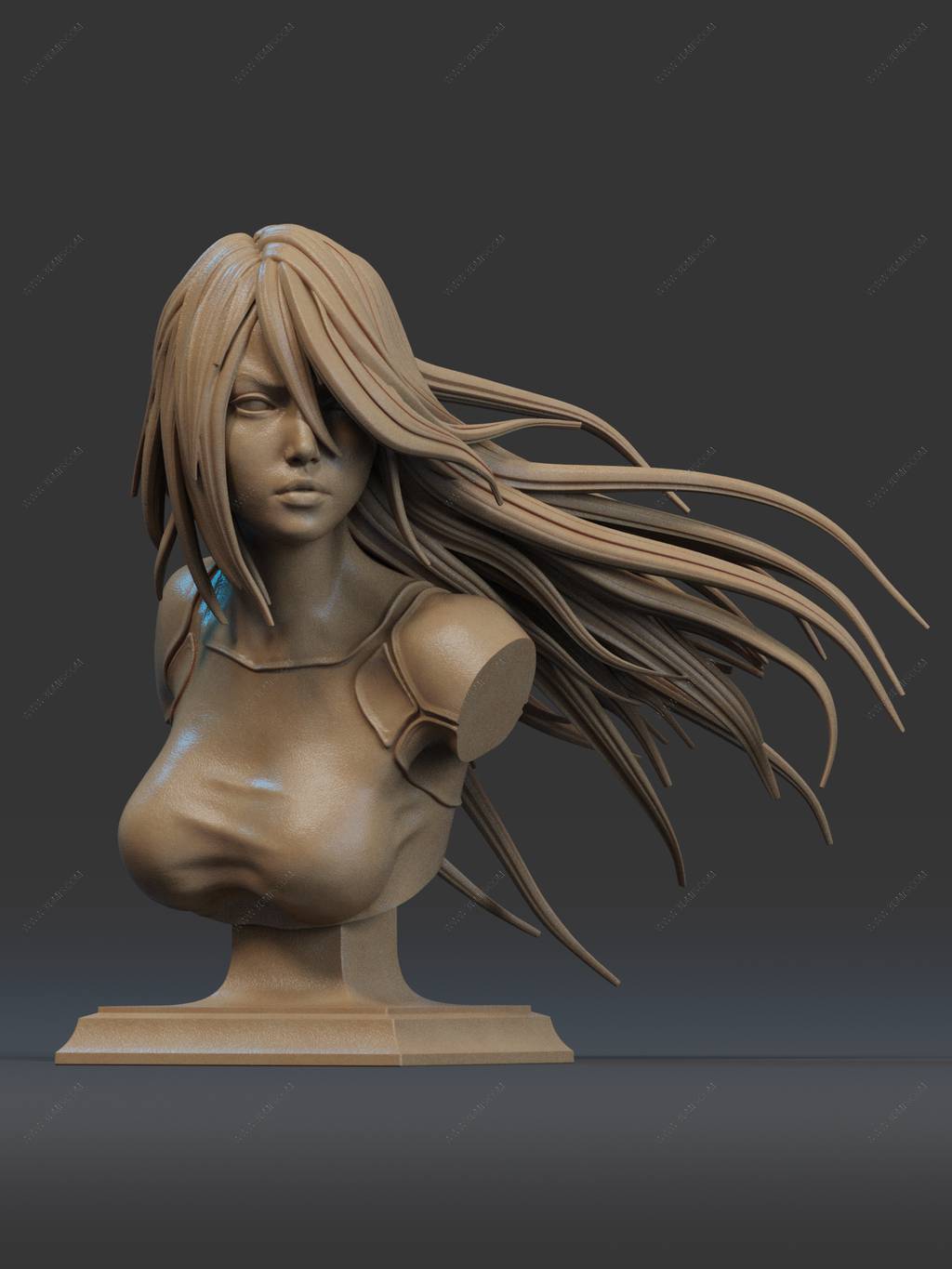 P站图纸印象馆 CA3D 2025年6月半身像合集 CA3D 2025年6月半身像合集