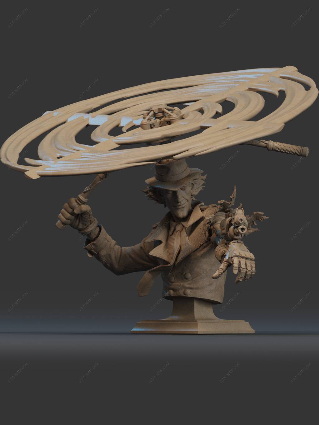 P站图纸印象馆 CA3D 2025年6月半身像合集 CA3D 2025年6月半身像合集